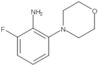 2-Fluoro-6-(4-morpholinyl)benzenamine