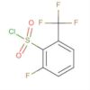 2-fluoro-6-(trifluoromethyl)benzene-1-sulfonyl chloride