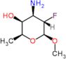 methyl 3-amino-2,3,6-trideoxy-2-fluoro-beta-L-galactopyranoside