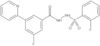 3-Fluoro-5-(2-pyridinyl)benzoic acid 2-[(2-fluorophenyl)sulfonyl]hydrazide