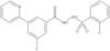 Benzoic acid, 3-fluoro-5-(2-pyridinyl)-, 2-[(2-fluorophenyl)sulfonyl]hydrazide