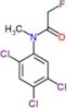 2-fluoro-N-methyl-N-(2,4,5-trichlorophenyl)acetamide