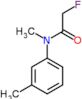 2-fluoro-N-methyl-N-(3-methylphenyl)acetamide