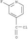4-Pyridinecarbonylchloride, 2-fluoro-