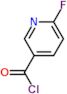 6-fluoropyridine-3-carbonyl chloride