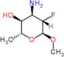 methyl 3-amino-2,3,6-trideoxy-2-fluoro-alpha-D-altropyranoside