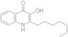 2-heptyl-3-hydroxy-4-quinolone