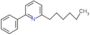 2-hexyl-6-phenyl-pyridine