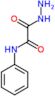 2-hydrazino-2-oxo-N-phenylacetamide