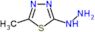 2-hydrazino-5-methyl-1,3,4-thiadiazole