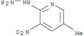 Pyridine,2-hydrazinyl-5-methyl-3-nitro-