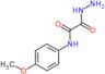 2-hydrazinyl-N-(4-methoxyphenyl)-2-oxoacetamide