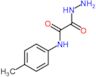 2-hydrazinyl-N-(4-methylphenyl)-2-oxoacetamide