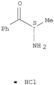 1-Propanone,2-amino-1-phenyl-, hydrochloride, (2S)- (9CI)