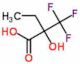 2-Hydroxy-2-(trifluoromethyl)butanoic acid