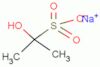 sodium 2-hydroxypropane-2-sulphonate