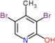 3,5-dibromo-4-methylpyridin-2(1H)-one