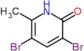 3,5-dibromo-6-methylpyridin-2(1H)-one