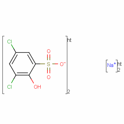 Benzenesulfonic acid, 3,5-dichloro-2-hydroxy-, sodium salt (1:2)