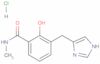 2-hydroxy-3-(3H-imidazol-4-ylmethyl)-N-methyl-benzamide hydrochloride