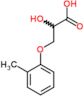 2-hydroxy-3-(2-methylphenoxy)propanoic acid