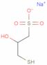 Acido 1-propansolfonico, 2-idrossi-3-mercapto-, sale di sodio (1:1)