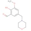 Benzaldehyde, 2-hydroxy-3-methoxy-5-(4-morpholinylmethyl)-