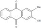 9,10-Anthracenedione,2-hydroxy-3-methyl-