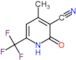 1,2-Dihydro-4-methyl-2-oxo-6-(trifluoromethyl)-3-pyridinecarbonitrile