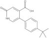 5-[4-(1,1-Dimethylethyl)phenyl]-1,2-dihydro-2-oxo-4-pyridinecarboxylic acid