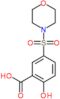 2-hydroxy-5-(morpholin-4-ylsulfonyl)benzoic acid