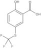 2-Hydroxy-5-[(trifluoromethyl)thio]benzoic acid