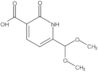 6-(dimethoxymethyl)-1,2-dihydro-2-oxo-3-pyridinecarboxylic acid