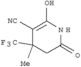 3-Pyridinecarbonitrile,1,4,5,6-tetrahydro-2-hydroxy-4-methyl-6-oxo-4-(trifluoromethyl)-