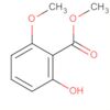 Benzoic acid, 2-hydroxy-6-methoxy-, methyl ester