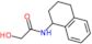 2-hydroxy-N-(1,2,3,4-tetrahydronaphthalen-1-yl)acetamide