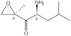 (2S)-2-Amino-4-methyl-1-[(2R)-2-methyl-2-oxiranyl]-1-pentanone