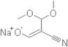 3,3-Dimethoxy-2-(hydroxymethylene)-propionitrile sodium salt