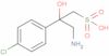 3-amino-2-(4-chlorophenyl)-2-hydroxy-*propanesulf