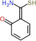 (6E)-6-[amino(sulfanyl)methylidene]cyclohexa-2,4-dien-1-one