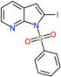 2-iodo-1-(phenylsulfonyl)-1H-pyrrolo[2,3-b]pyridine