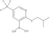 B-[2-[(2-Methylpropyl)thio]-5-(trifluoromethyl)-3-pyridinyl]boronic acid