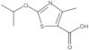 4-Methyl-2-(1-methylethoxy)-5-thiazolecarboxylic acid