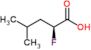 (2S)-2-fluoro-4-methyl-pentanoic acid