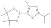 4-Methyl-2-(1-methylethyl)-5-(4,4,5,5-tetramethyl-1,3,2-dioxaborolan-2-yl)thiazole