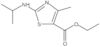 Etil 4-metil-2-[(1-metiletil)amino]-5-tiazolcarboxilato