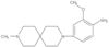 2-Methoxy-4-(9-methyl-3,9-diazaspiro[5.5]undec-3-yl)benzenamin