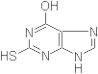 1,2,3,7-tetrahydro-2-thioxo-6H-purin-6-one