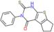 3-phenyl-2-thioxo-1,2,3,5,6,7-hexahydro-4H-cyclopenta[4,5]thieno[2,3-d]pyrimidin-4-one