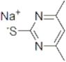 4,6-Dimethyl-2-mercaptopyrimidine sodium salt